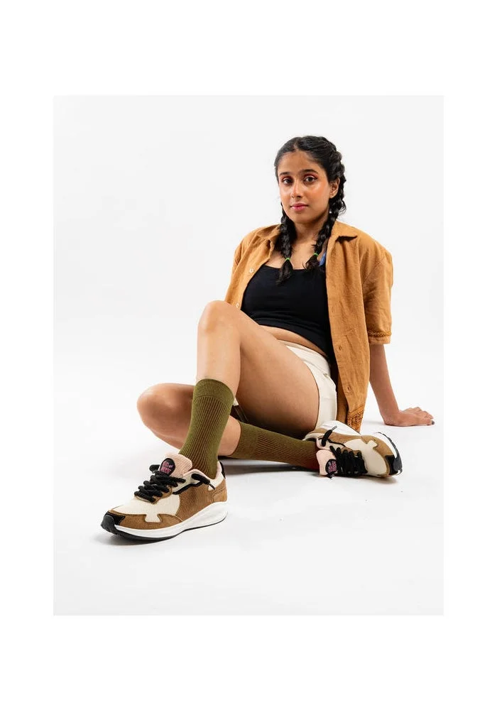 Bacca Bucci Toffee Cream JERRY - Sneaky Sweet | Tom & Jerry x Bacca Bucci Sneakers for Women | Best Price UAE